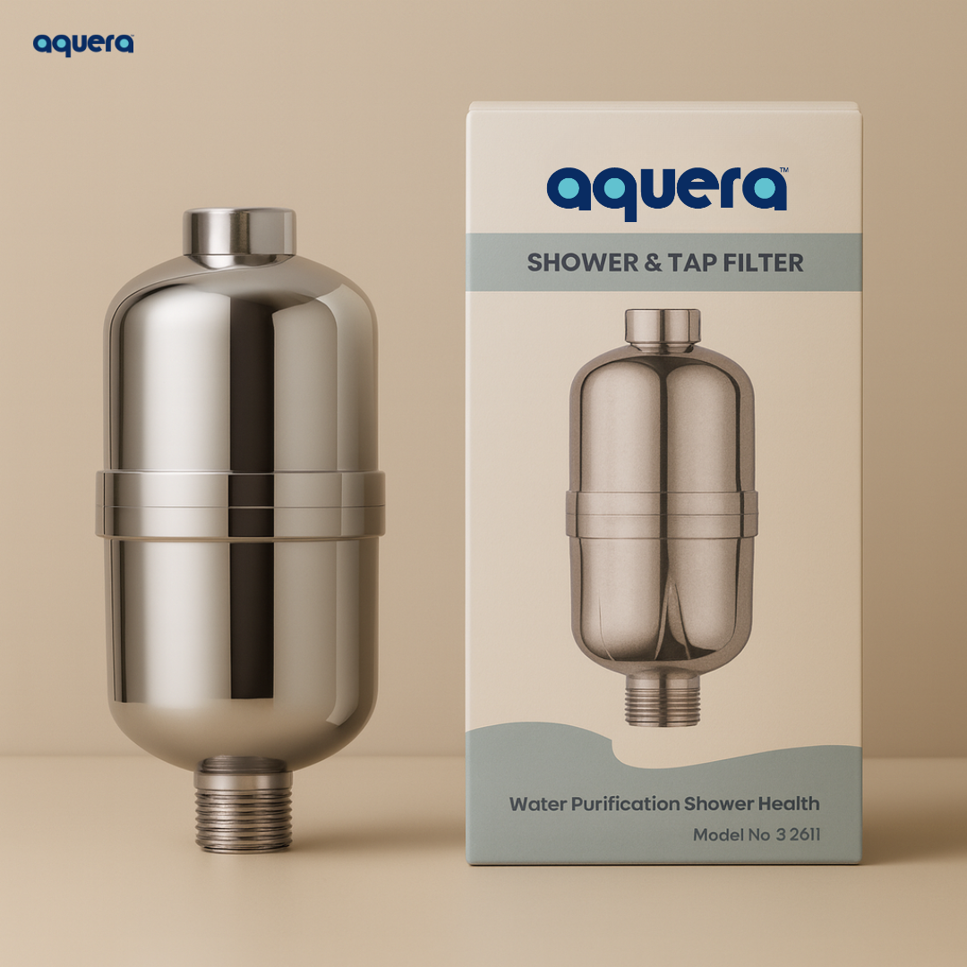 Aquera Shower and Tap Filter for Hard Water