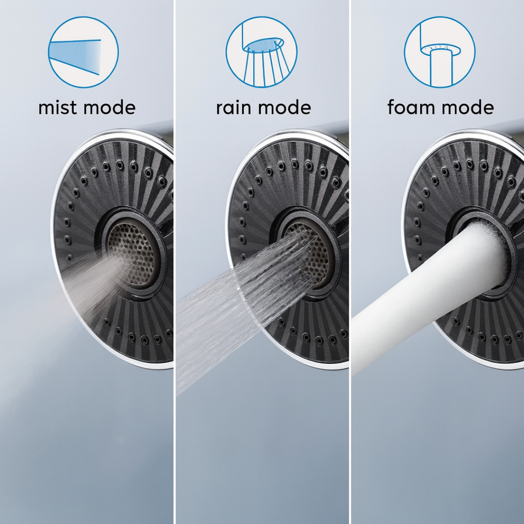 Aquera Tap Extender Mini for Kitchen Sink – Compact, Flexible, and Built for Daily Efficiency
