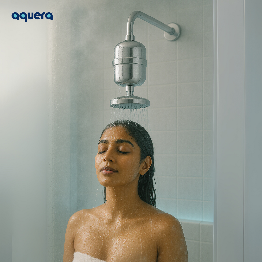 Aquera Shower and Tap Filter for Hard Water