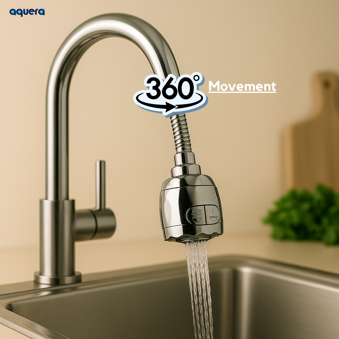 Aquera Tap Extender – Flexible Reach, Enhanced Control, and Efficient Water Use