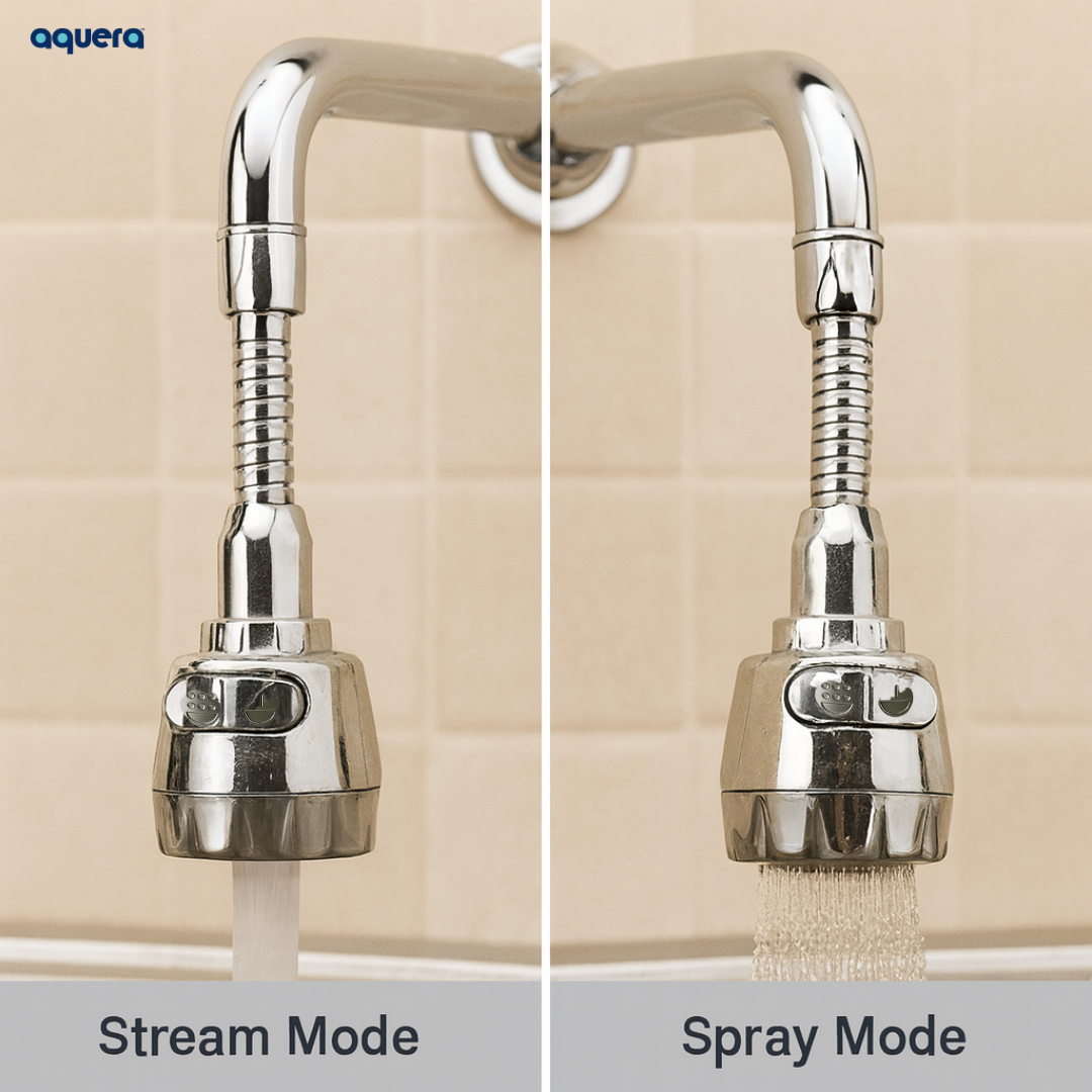 Aquera Tap Extender – Flexible Reach, Enhanced Control, and Efficient Water Use